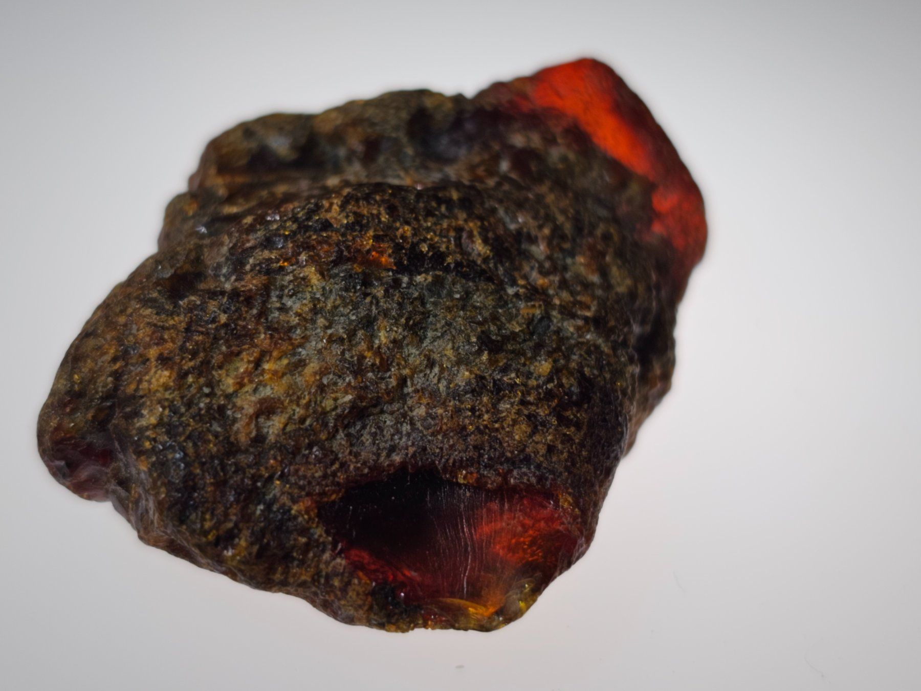 Minerali & Pietre curative: 5,7 gr Rohbernstein echt Roh Bernstein baltisch raw rot – Nuovo (secondo la descrizione) da Riedt b. Erlen venduto da Gottestraene 2