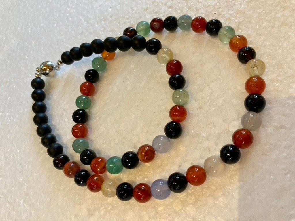Catenine: Halskette - Edelsteine und Kunststeine – Nuovo (secondo la descrizione) da Biberist venduto da tl-schmuck 3