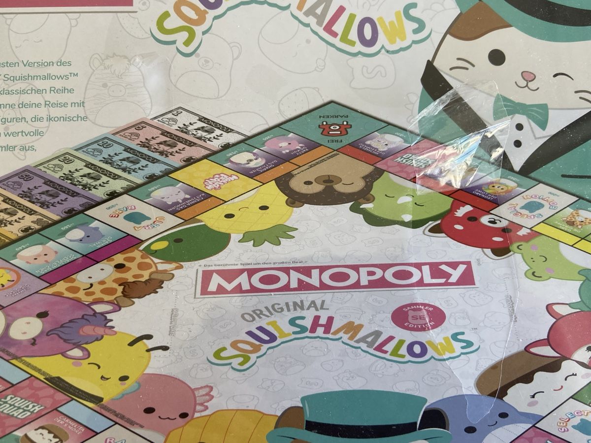 Giochi: Squishmallows Monopoly Sammler Edition - NEU – Nuovo e nell'imballaggio originale da olten venduto da Pegasus1 2