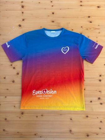 Seltenes Eurovision Song Contest Basel 2025 T-Shirt Gr. L/XL