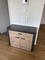 Sideboard Schwarz & Eiche  sehr guter Zustand