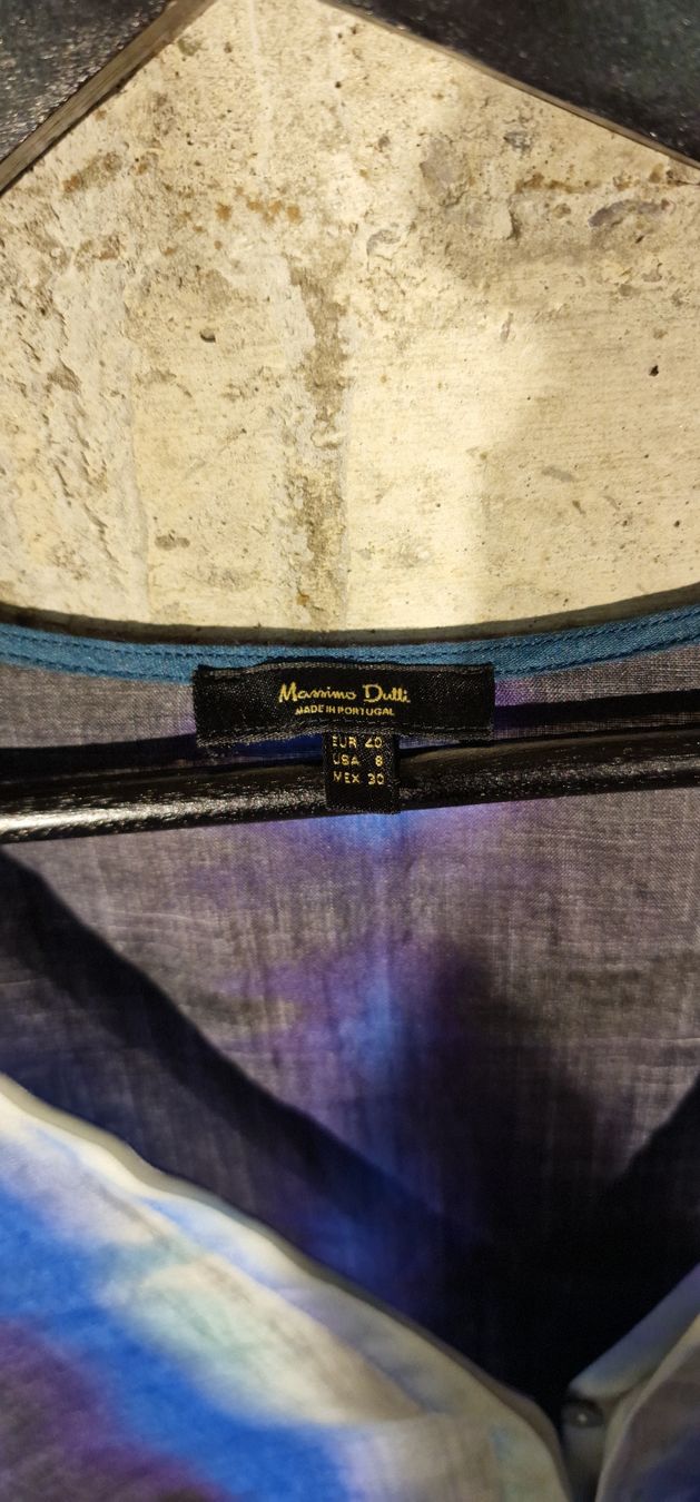 Massimo Dutti Blusen: Sommerbluse von Massimo Dutti, Grösse L/40, batik Design – Neu (gemäss Beschreibung) aus Affeltrangen von Szafaoli 2