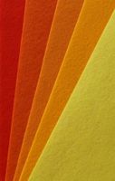 BASTELFILZ-SET, 5 PLATTEN, Filz 30x30 cm felt Diy