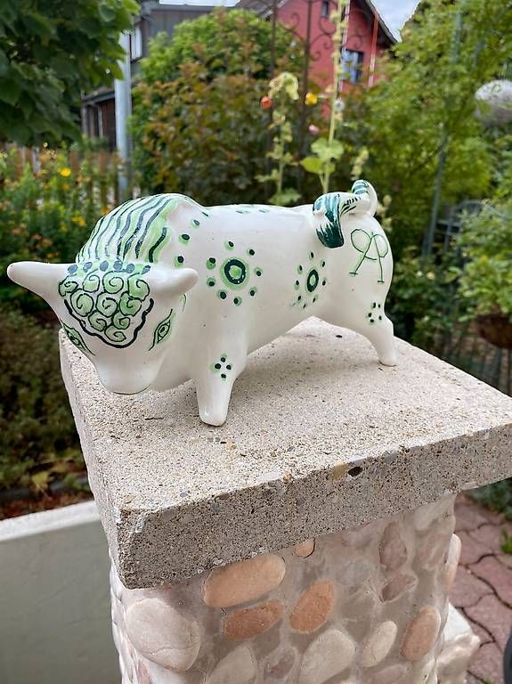 Sculptures & Statues: Taurus the bull Keramikbulle – D'occasion à Wil SG par nicetohave54 1