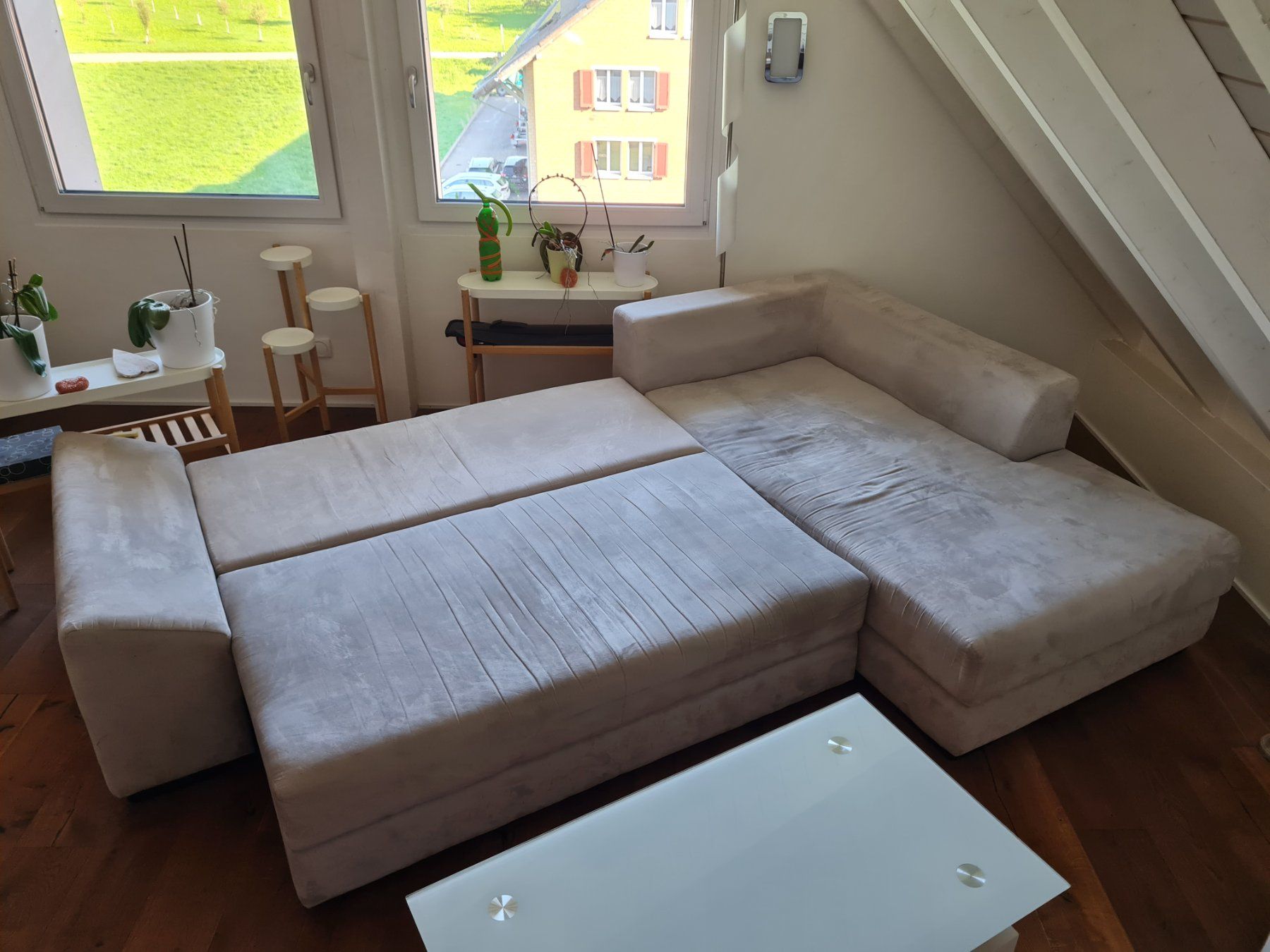 Divani: Ecksofa mit Bettfunktion und Stauraum – Usato da Weiningen TG venduto da Hugo8181 4