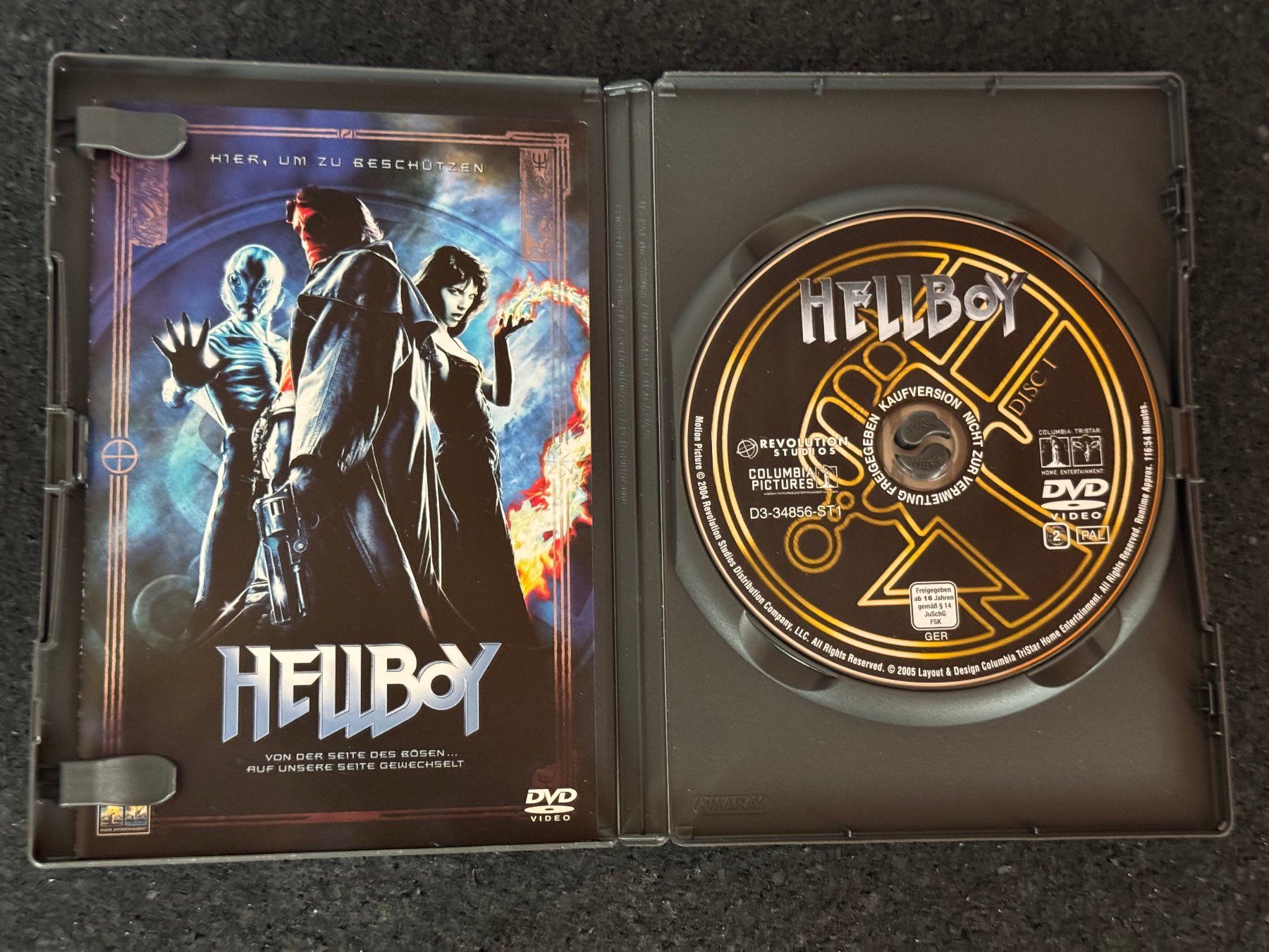 Tutti i DVDs: HELLBOY "Hier um zu beschützen" DVD EN/DE – Usato da Fribourg venduto da tschjoly 4