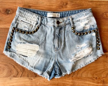 Jeans Shorts Zara Gr. 36