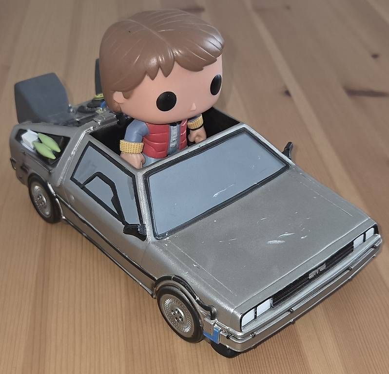 Figuren: Funko Pop Rides - Marty McFly in DeLorean #02 – Gebraucht aus Lenzburg von Djroc