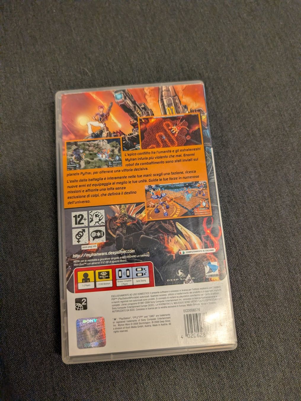 Jeux: Mytran wars Sony psp – D'occasion à Giubiasco par Tici__nerd_Giubiasco 1