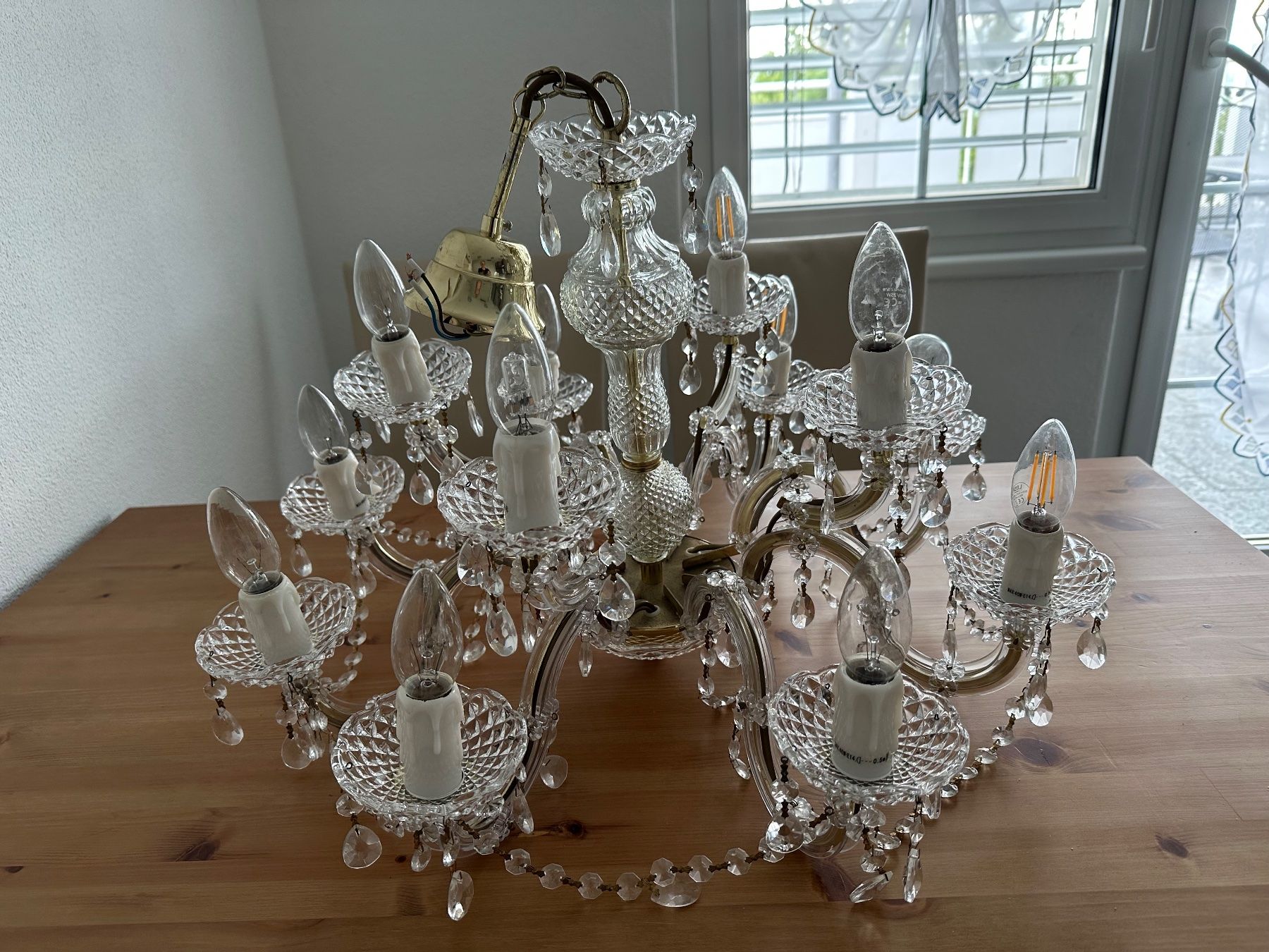 Lampadari & plafoniere: Wunderschöner Kronleuchter 12-flammig – Usato da Wallisellen venduto da funnydance 2