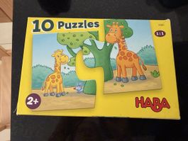 HABA 10 Puzzles Giraffen Kinder ab 2 Jahre