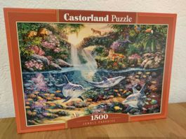 1500er Puzzle, Castorland, Meer-/Dschungelleben