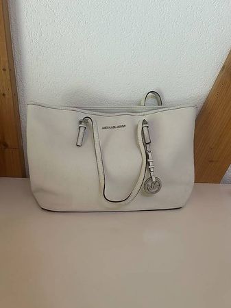 Michael Kors Tote Bag Weiss