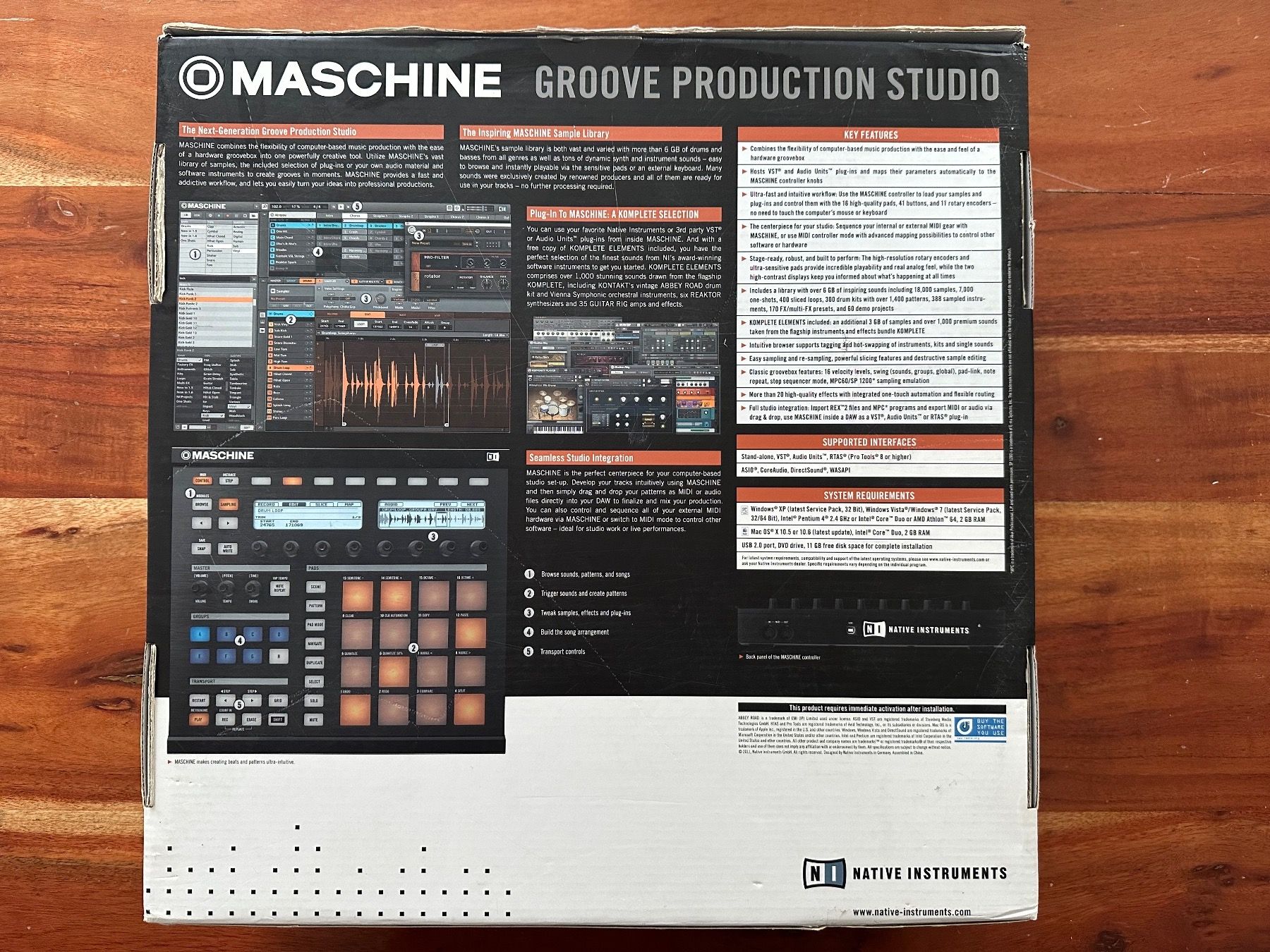 Drums & Percussion: Native Instruments Maschine MK1 Drum Pad / Drum Maschine – Gebraucht aus Zürich von  4