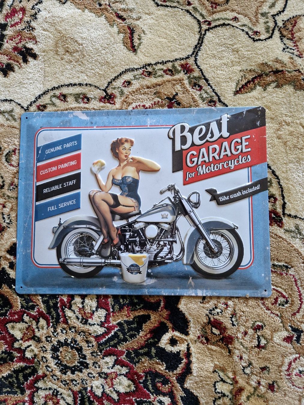 Harley-Davidson Schilder: Harley Blechschild 30x40cm – Gebraucht aus Fahrwangen von Bonsai1972