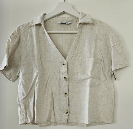 Beige Bluse Gr.S