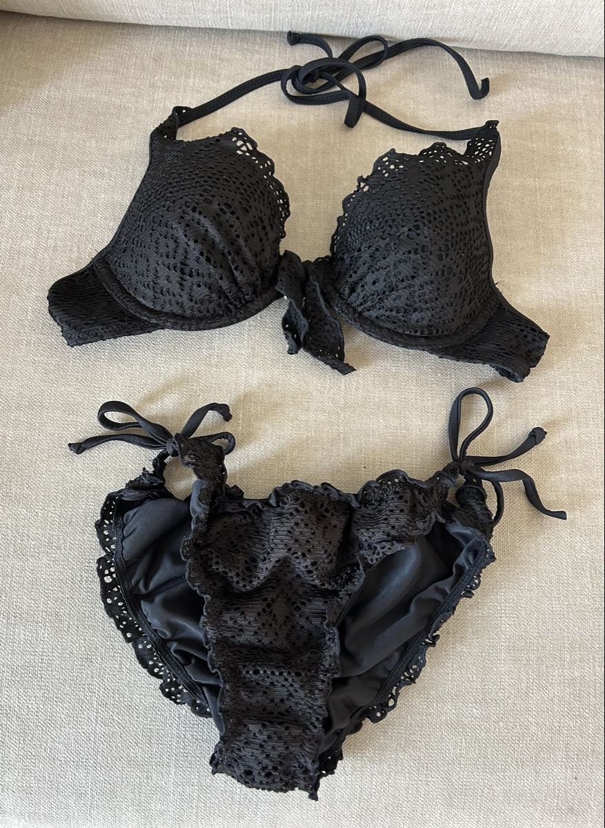 Costumi da bagno & Bikini: Joli bikini noir XS-S – Usato da Neuchâtel venduto da Yaya2020
