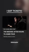 The Weeknd Konzertticket 14. August