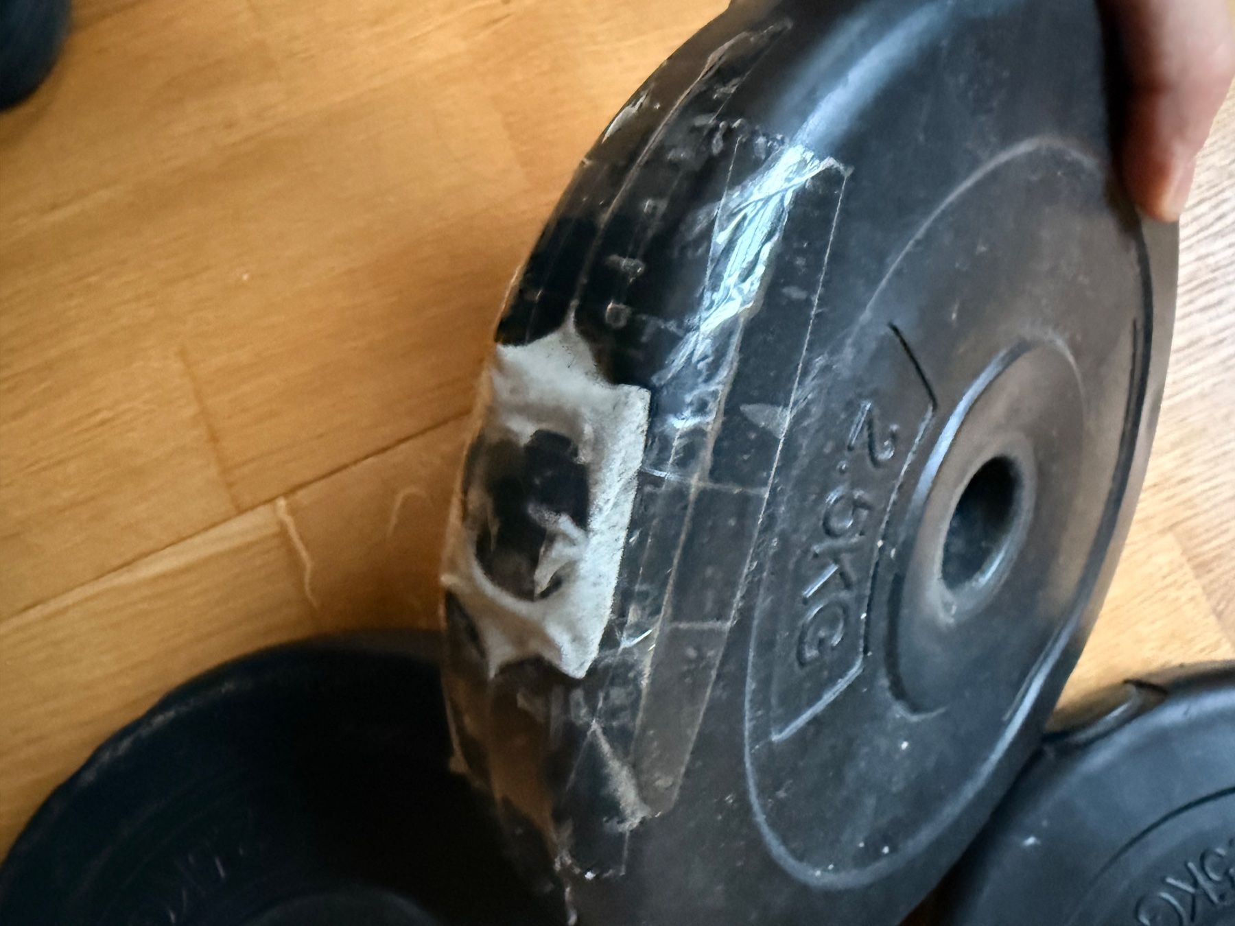 Manubri & Pesi: 4x Hantelscheibe 2.5kg – Usato da Zürich venduto da Basilou98 1