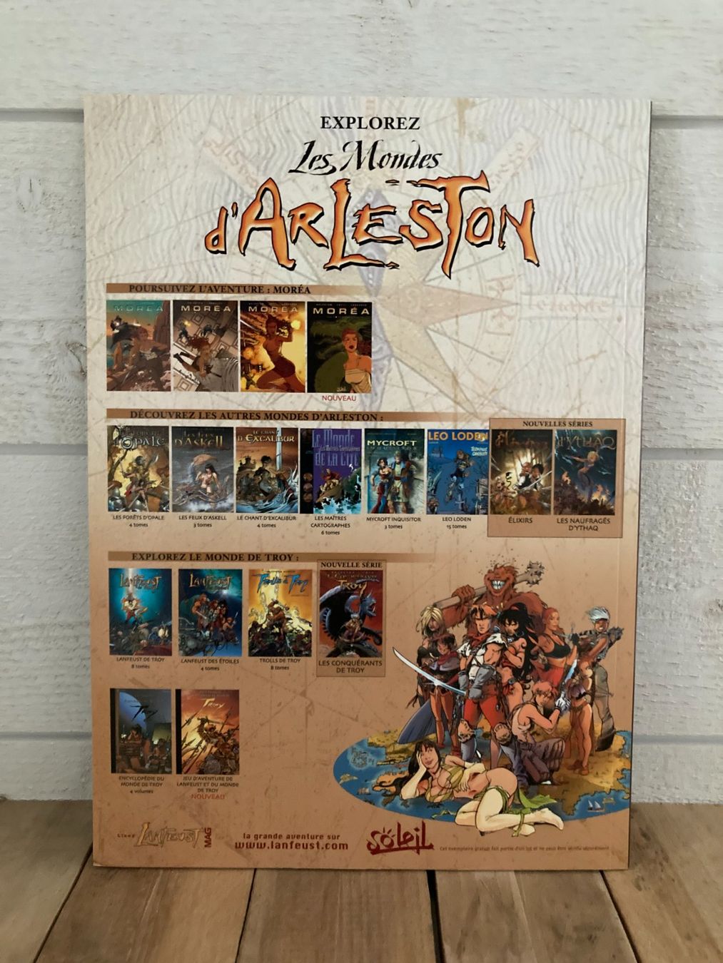 Fumetti: Arleston-MOREA- T1-Le sang des anges – Usato da vaumarcus venduto da Nicolasorel 1