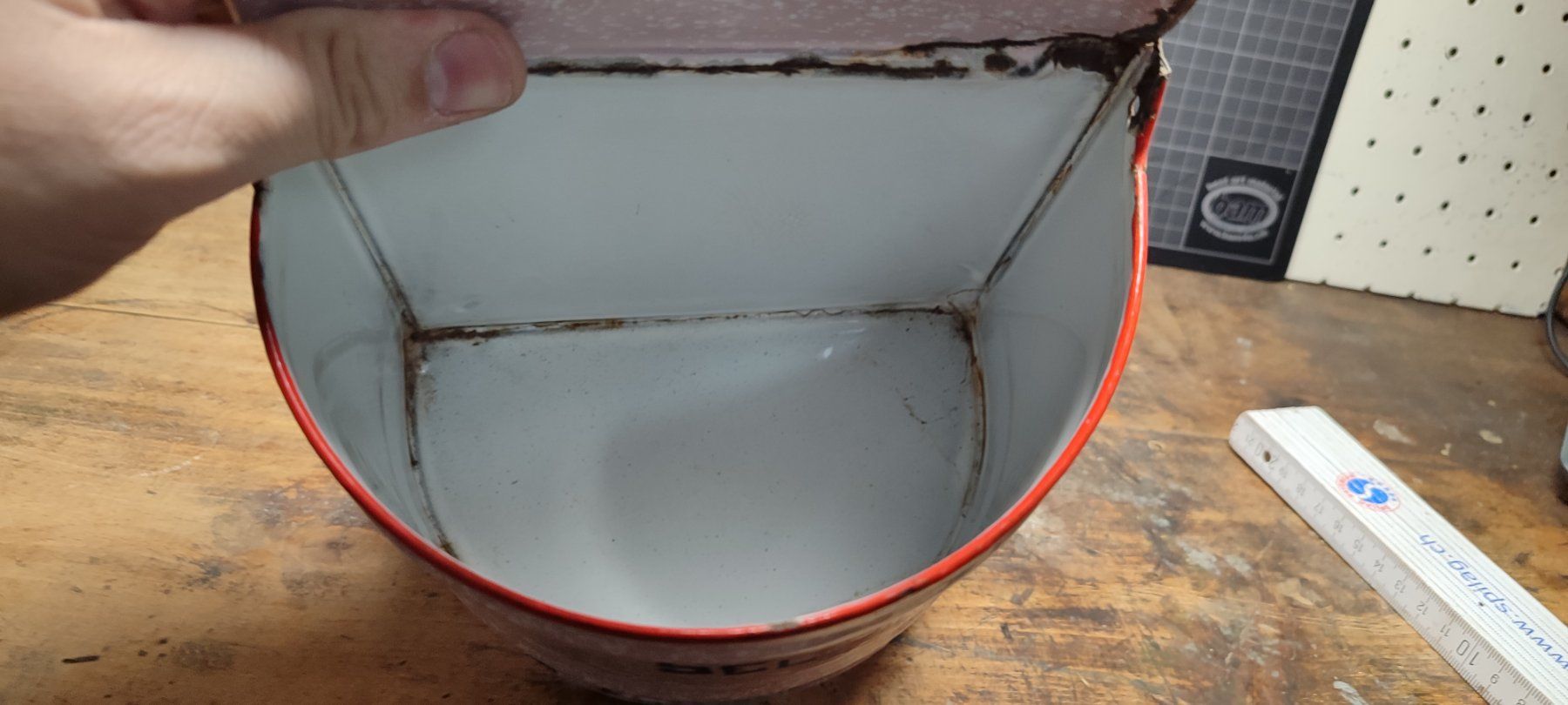 Ciotole: Wunderschönes  altes Gefäß emailliert – Usato da Gelterkinden venduto da MYSTOREFORYOU4460 8