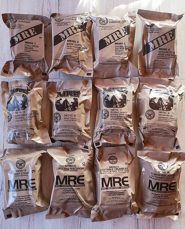 Original US Army Ration MRE Notration Insp. 2027/28 (Neu und ...