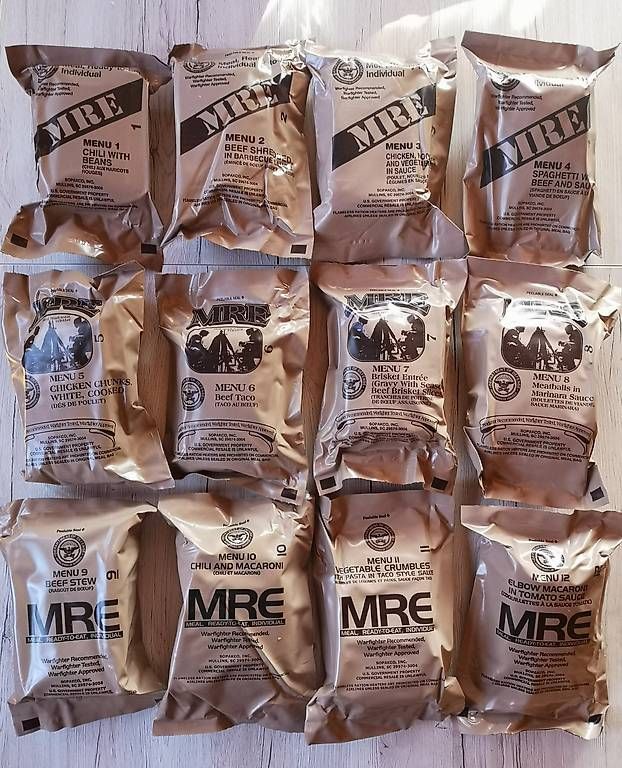 Lebensmittel & Spezialitäten: Original US Army Ration MRE Notration Insp. 2028 – Neu und originalverpackt aus Bischofszell von MRE-Sammler 5