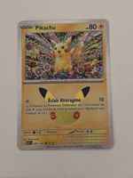 Carte Pokémon PIKACHU 18 30ans fr