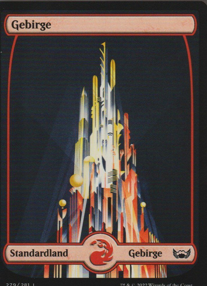 Magic The Gathering Carte collezionabili: TCG Magic The Gathering MTG De SNC BASIC LANDS 279 Gebirge – Nuovo (secondo la descrizione) da Vezia venduto da Aquarius_Age