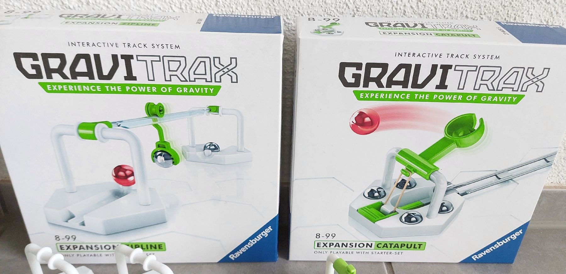 Ravensburger Kit di costruzioni: GraviTrax Starter-Set + Zipline + Catapult Expansions – Usato da Waldkirch venduto da Cswys 5