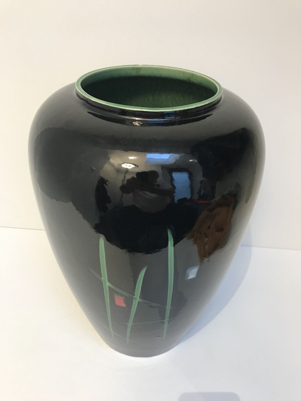 Vasi & Recipienti: Schöne Foreign Design Bodenvase von Scheurich 60er - 70er – Usato da Gersau venduto da pd-design-and-art 1