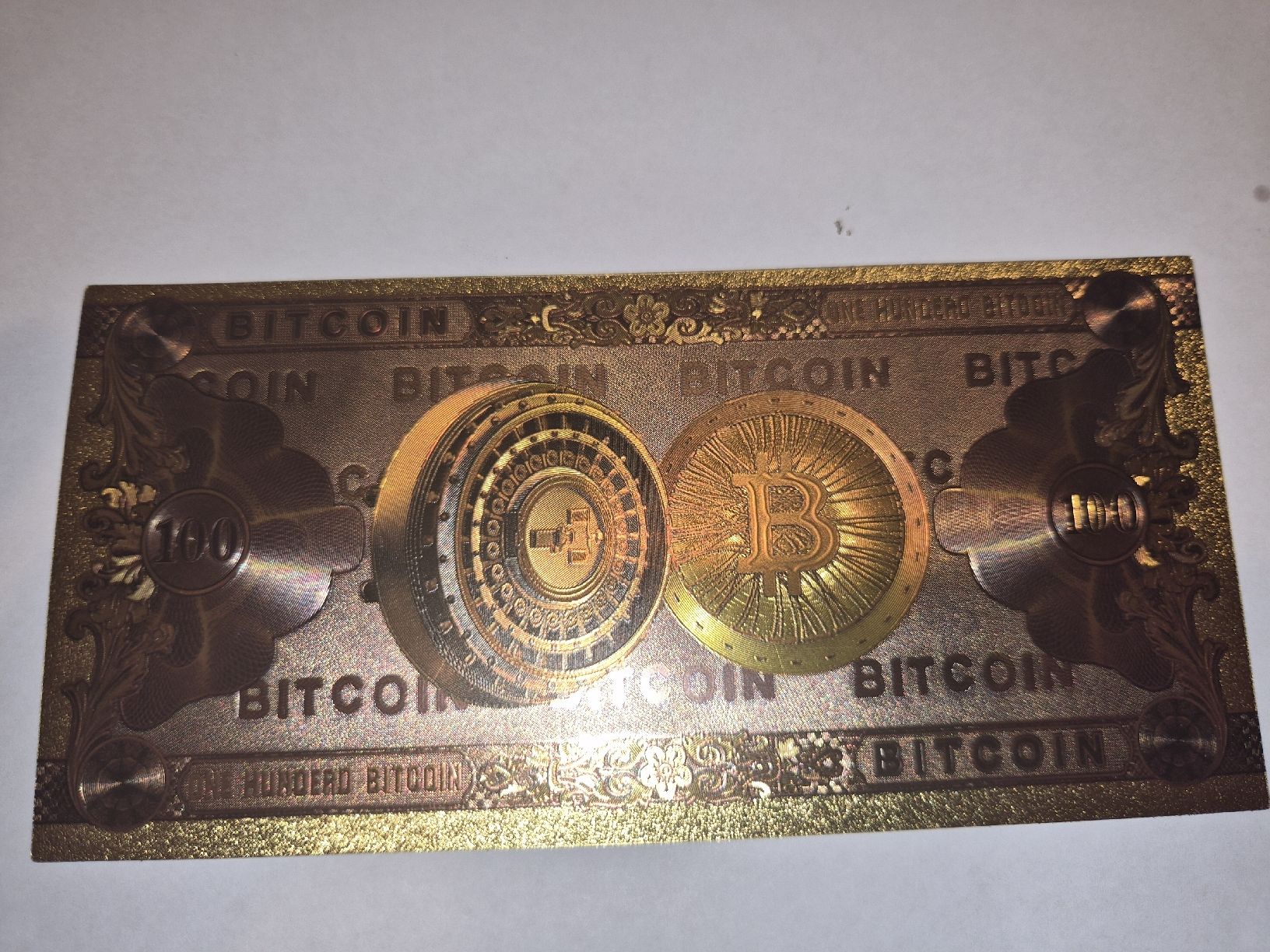 Banconote: 1 billet commémoratif Bitcoin – Nuovo (secondo la descrizione) da Senèdes venduto da hen_fw8b 2
