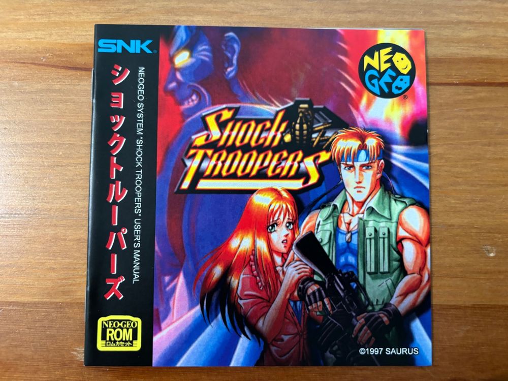 Shock Troopers [Neo Geo AES] - High Quality Reproduction | Kaufen auf ...