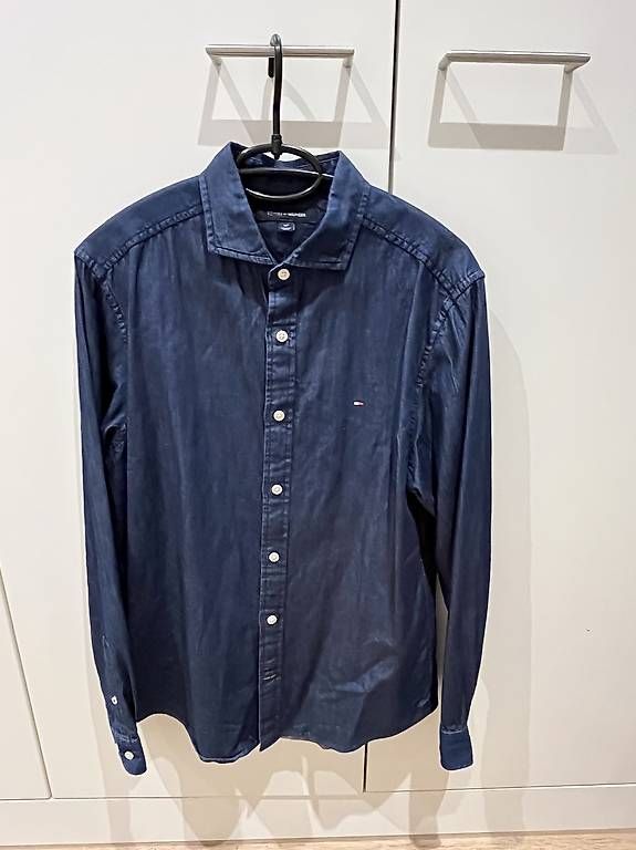 Camicie: Tommy Hilfiger Hemd dunkelblau – Usato da Zürich venduto da BigRock89