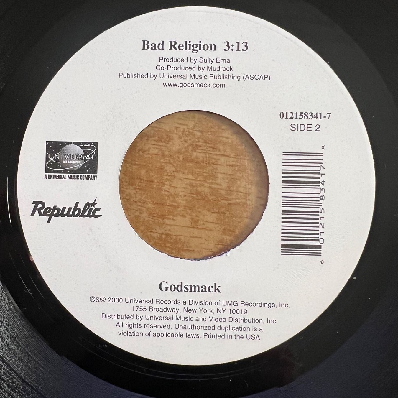 Dischi in vinile: Godsmack - Voodoo / 1. US-Press. 2000 - Very nice Copy – Usato da Gais venduto da soundcave57 1