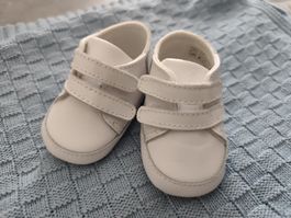 Babyschuhe Jacadi weiss Leder Grösse 17 neu und ungetragen