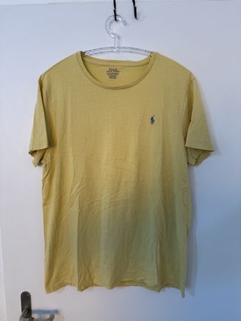Polo Ralph Lauren T-Shirt Grösse XL Slim Fit gelb