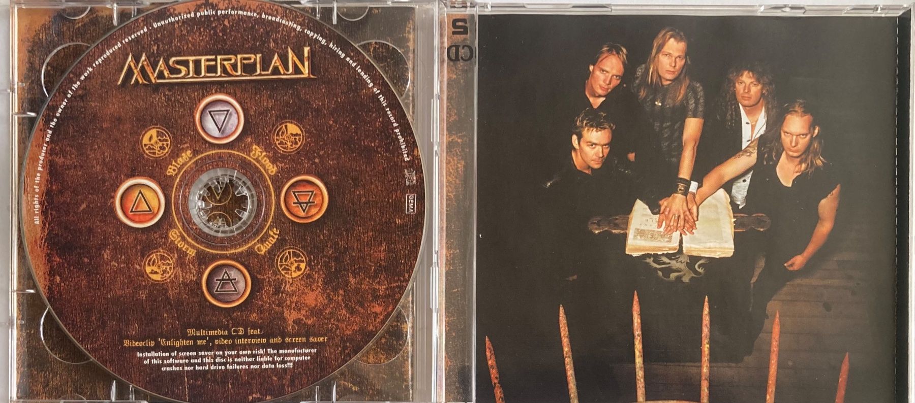 CDs: MASTERPLAN - MASTERPLAN – Gebraucht aus Poliez-Pittet von Newtown-Records 3