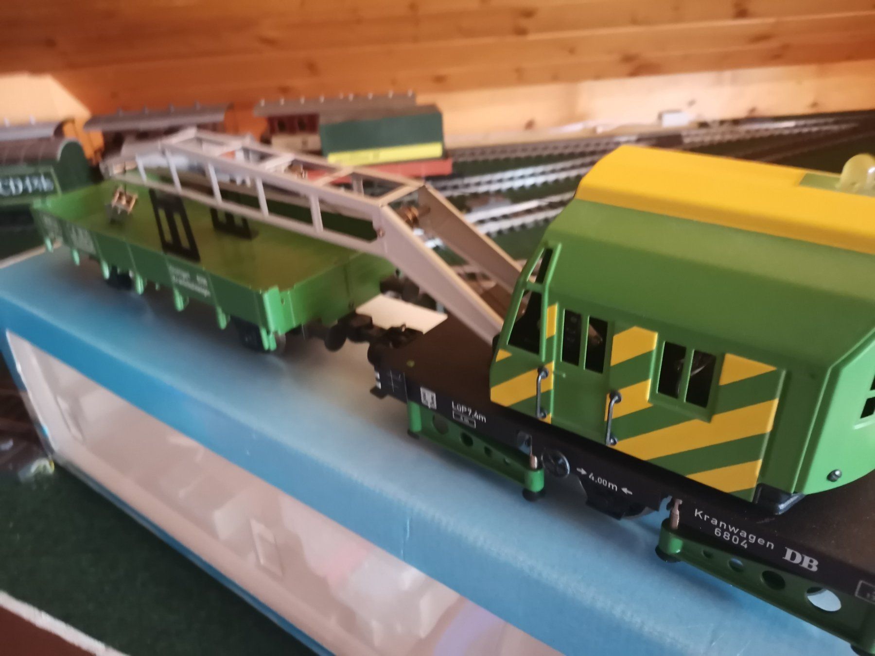 Märklin Modellini di ferrovie: Spur 1 Kranwagen 54991 – Usato da Seftigen venduto da Pluto08 3
