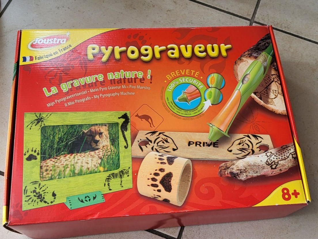 Kit bricolage: Pyrograveur - Kit complet pour vos créations bois – Usato da Bernex venduto da san_8swp