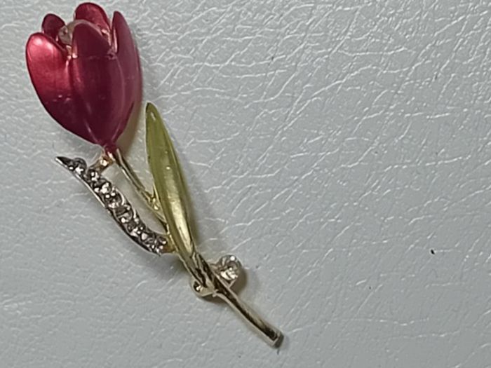 Broschen & Nadeln: modeschmuck,brosche,,mit kristall – Neu (gemäss Beschreibung) aus Basel von bij_5hqd