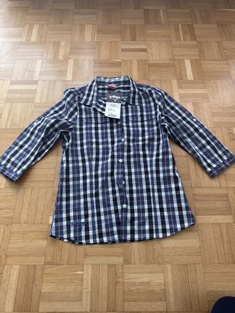 Sherpa Padmini Damen Bluse 3/4, blue, S