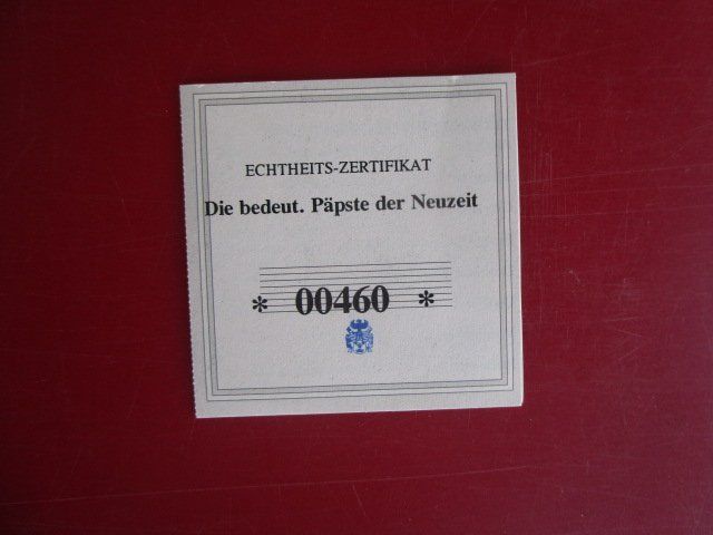 Medaglie: GIGANT: Papst Pius XII - 70 mm - PP – Nuovo e nell'imballaggio originale da Luzern venduto da Horoskop1 2