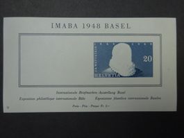 1948 W31.W Werdegang  Block postfrisch**