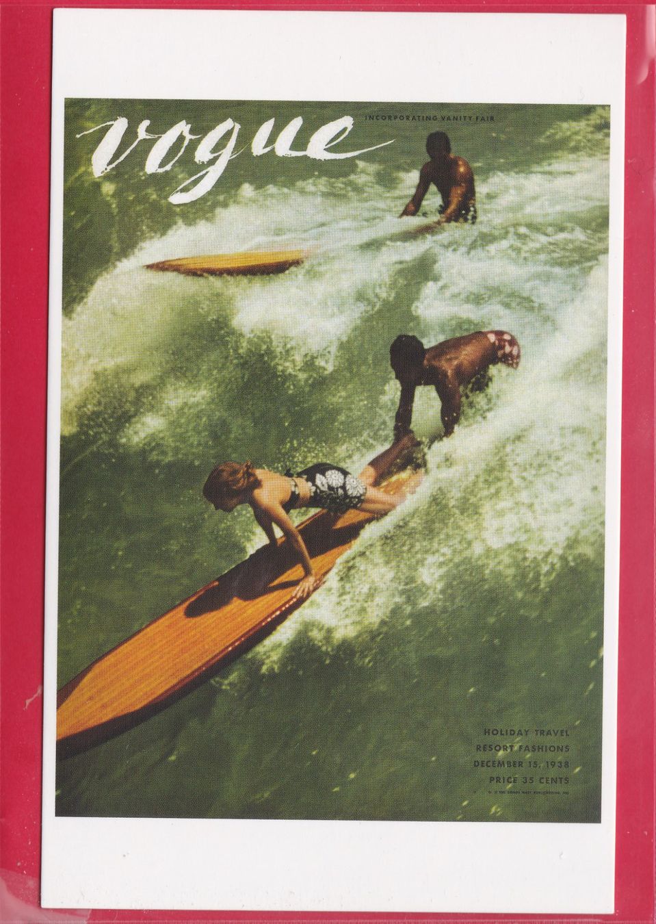 Cartoline postali: WERBE-KARTE VOGUE – Usato da Oberrieden venduto da Gebirgsstelze