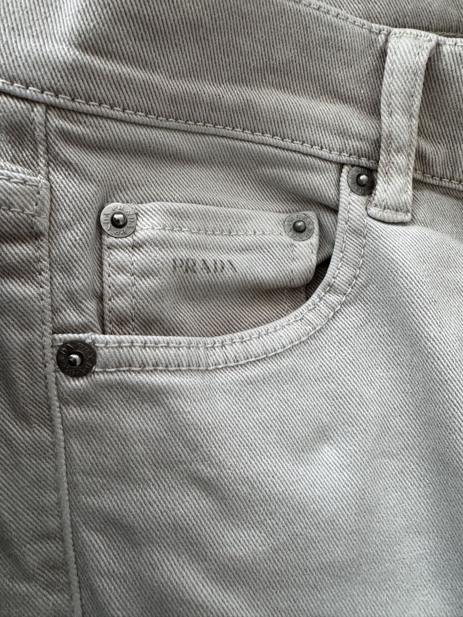 Prada Jeans: Original Stylish Off-White Prada Jeans - Size 28 – Nuovo (secondo la descrizione) da Wallisellen venduto da Corinne.- 5