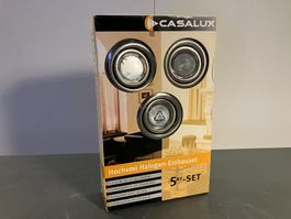 Casalux 5er Halogen Hochvolt-Einbauset ab 1.-