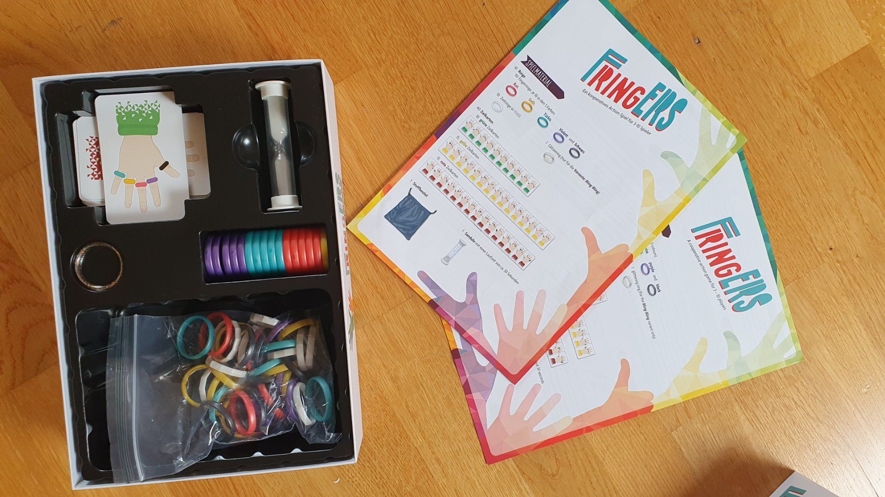 Giochi: Spiel "fRINGers", 8+, 3-10 Spieler, 15' – Nuovo (secondo la descrizione) da Niederwangen b. Bern venduto da thurncaro 2