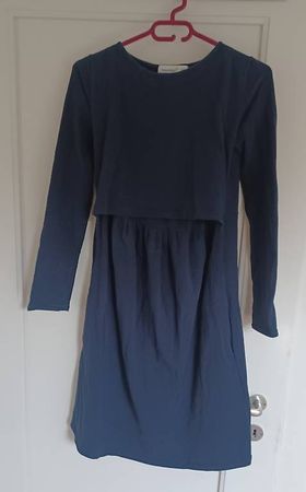 Umstands- / Stillkleid Sweat navy 36