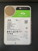 Seagate BarraCuda 16TB HDD (ST16000DM001) – Top Zustand